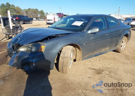 2007 Pontiac Grand Prix z USA, uszkodzony, nr VIN 2G2WP552X71111137
